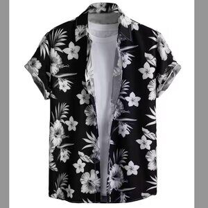Hawaiian Shirt - Short Sleeves Button Down